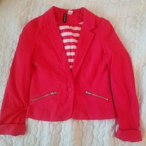 ❤Women's H&M cropped blazer size 4